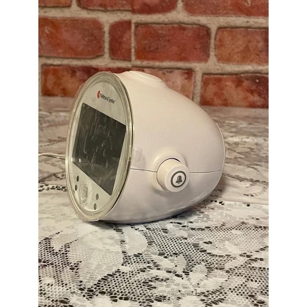 Bellman & Symfon Alarm Clock Pro BE1370 Loud 100dB White CLOCK ONLY